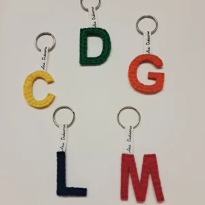 Porte clef lettre