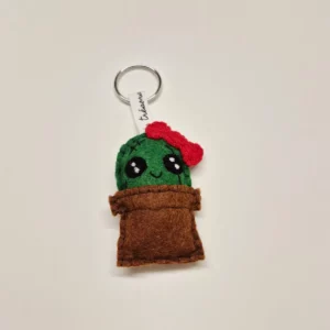 Porte Clef Cactus Kawaii
