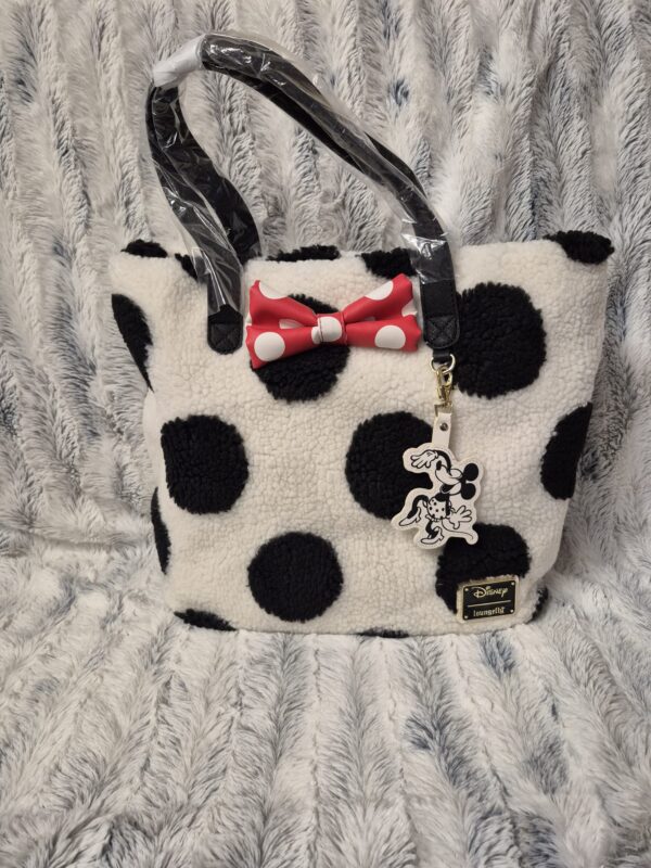 Sac Loungefly - Minnie en fourrure