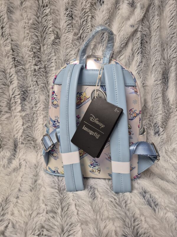 Sac à dos Loungefly - Mickey à la neige + serre tête – Image 3