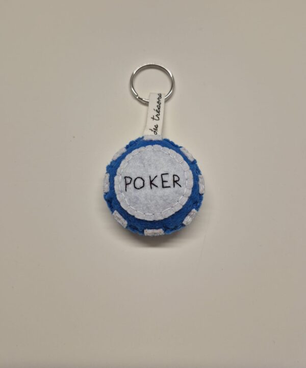 Porte clef Jeton de Casino