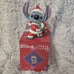 Figurine - Stitch et souillon de noël