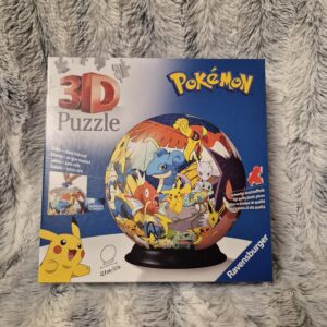 Puzzle - pokemon 3D rond