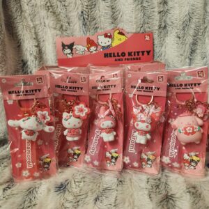 Porte clé pendentif hello kitty ans friends Sakura