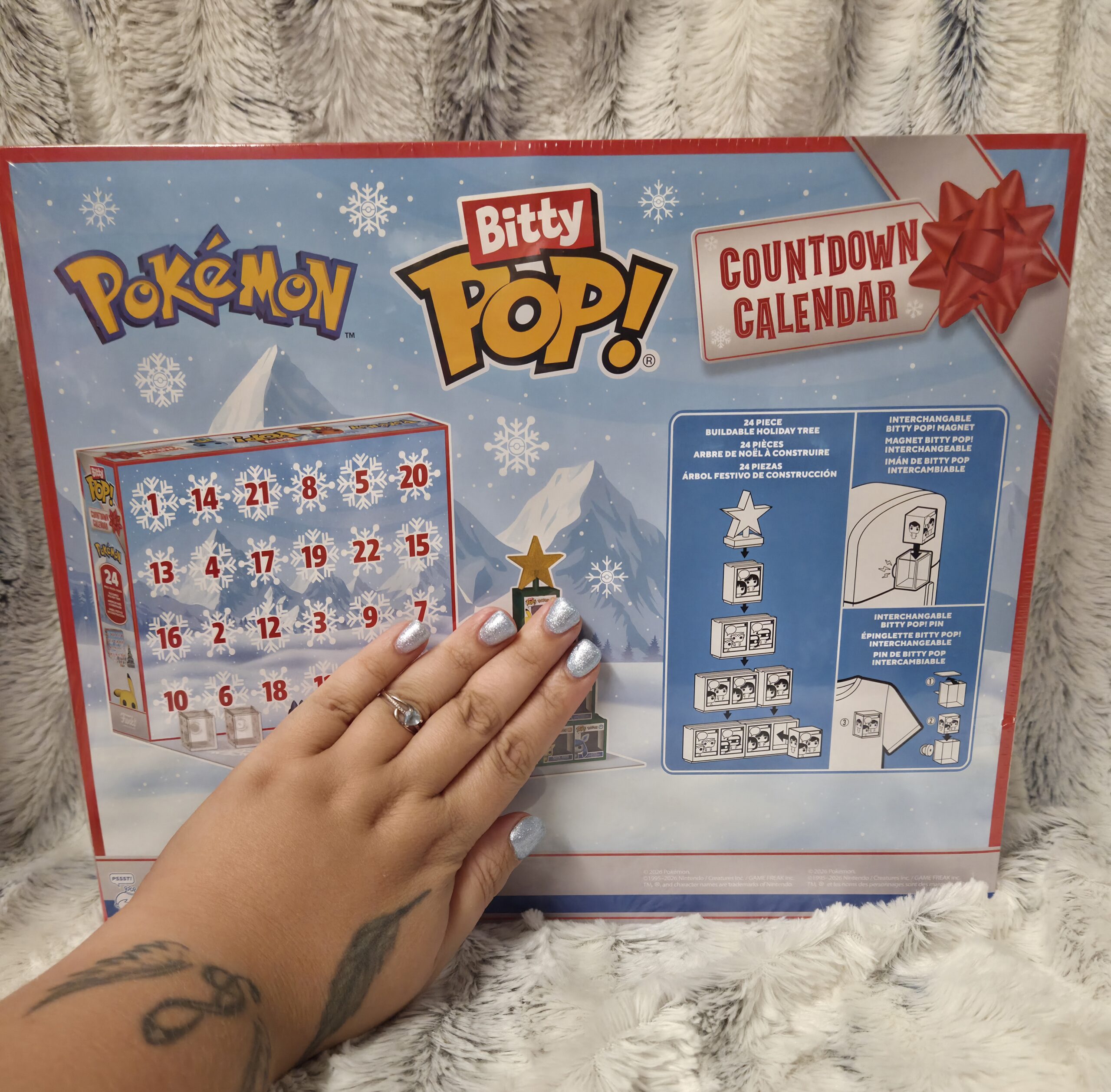 Calendrier de l’avent Bitty pop – Pokémon 2026 – Image 2