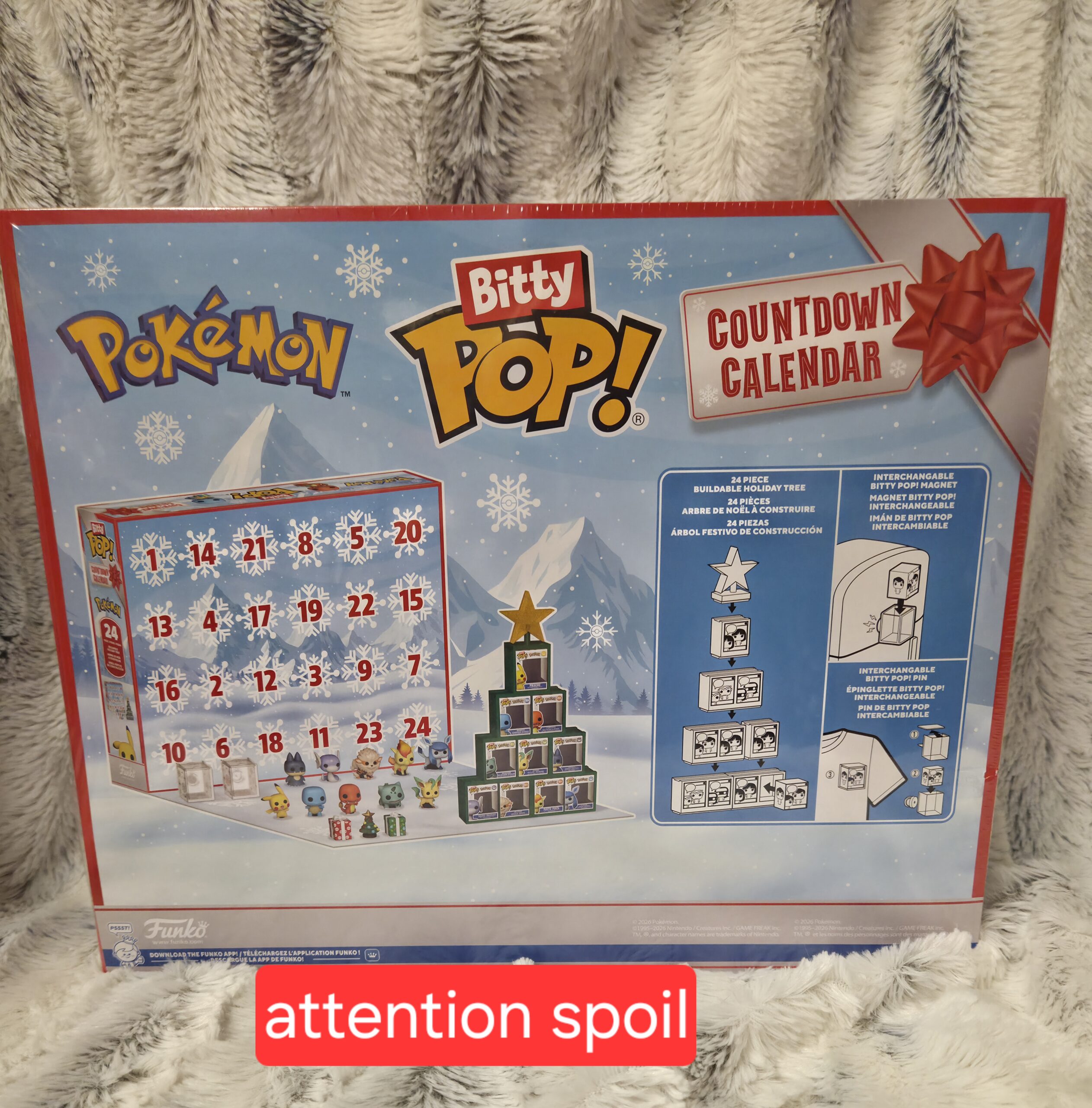 Calendrier de l’avent Bitty pop – Pokémon 2026 – Image 4