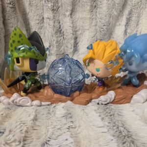 POP! Dragon ball Z - Lot des 2 POP combat entre cell et gohan